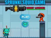 Permainan Sprunki Squid Game Rocket Launcher secara online