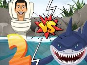 Permainan Hiu Hungry vs Skibidi 2  secara online