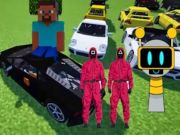 Permainan Minecraft Squid Sprunki Drift Multiplayer secara online