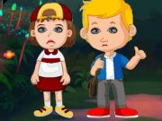 Permainan Membantu anak -anak yang terperangkap  secara online