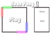 Permainan Neon pong 1 secara online