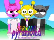 Permainan Sprunki Pyramixed: Human Edition secara online
