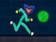 Permainan Stickman Huggy 456 Squid  secara online