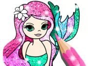 Permainan Buku mewarnai: Little Mermaid secara online Permainan Buku mewarnai: Little Mermaid secara online