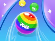 Permainan 2048 Lari bola cantik  secara online