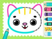 Permainan Buku mewarnai: kucing saya  secara online