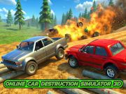 Permainan Simulator Penghancuran Mobil Online 3D  secara online