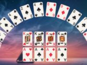 Permainan Crescent Solitaire  secara online