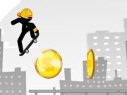 Permainan Stickman Skate City  secara online