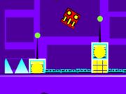Permainan Dash geometri terkunci  secara online