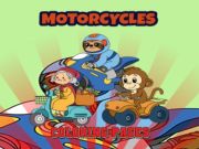Permainan Halaman mewarnai sepeda motor  secara online