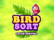 Permainan Penyortiran warna jenis burung  secara online