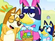 Permainan Teka -teki Jigsaw: Bluey Paskah berpakaian  secara online