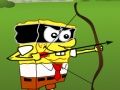Permainan Spongebob Tembak Zombie secara online