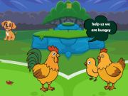 Permainan Memberi makan keluarga ayam yang lapar secara online