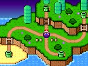 Permainan Super Mario World Legend of the Four Keys secara online