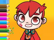 Permainan Buku Mewarnai: Avatar World Schoolboy secara online