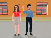Permainan Cerita Sekolah: Guru Sim secara online Permainan Cerita Sekolah: Guru Sim secara online