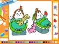 Permainan Pewarnaan online kembar bayi  secara online