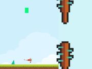 Permainan Tappy Plane 2d secara online