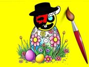Permainan Pewarnaan Sprunki Paskah secara online
