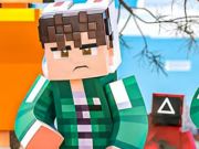 Permainan Puzzle Jigsaw: Game Squid Minecraft secara online