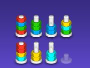 Permainan Urutkan puzzle - mur dan baut secara online