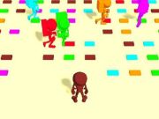Permainan Crazy Bridge Rush membangun simpanan dan lari secara online