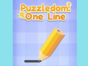 Permainan Puzzledom: Satu baris secara online