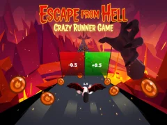 Permainan Escape from Hell: Crazy Runner Game secara online