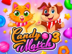 Permainan Candy Match 3 secara online