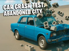 Permainan Car Crash Test Abandoned City secara online