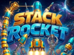 Permainan Stack Rocket secara online