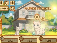 Permainan Click Kitty Idle secara online