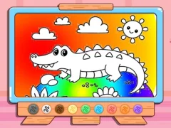 Permainan Coloring Book: Crocodile secara online