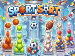 Permainan Sport Sort secara online