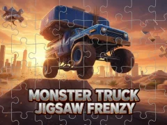 Permainan Monster Truck Jigsaw Frenzy secara online