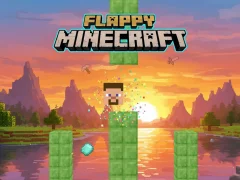 Permainan Flappy Minecraft secara online