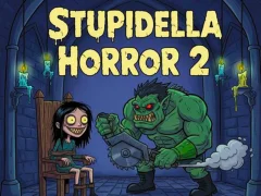 Permainan Stupidella Horror 2 secara online