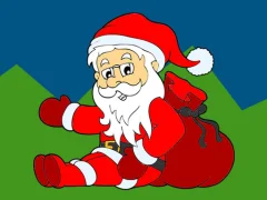 Permainan Santa Claus Coloring Book secara online