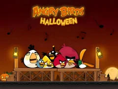 Permainan Angry birds Halloween HD secara online