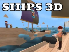 Permainan Ships 3D IO secara online