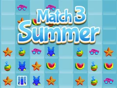 Permainan Match 3 Summer secara online