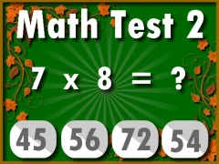 Permainan Math Test 2 secara online