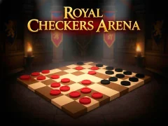 Permainan Royal Checkers Arena secara online