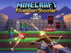 Permainan Minecraft Pixel Gun Shooter secara online
