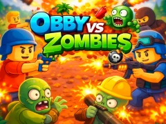 Permainan Obby vs Zombies secara online