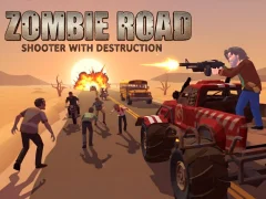 Permainan Zombie Road: Shooter with Destruction secara online