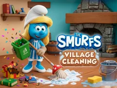 Permainan The Smurfs Village Cleaning secara online