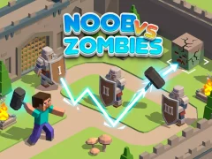 Permainan Noob vs Zombies secara online